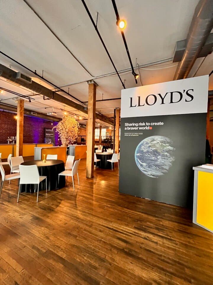Corporate event setup at Terminus 330