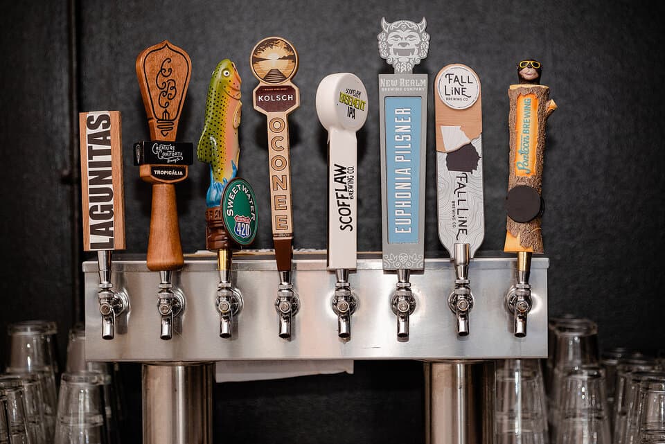 Craft Beer Bar at Downtown Wedding Venue