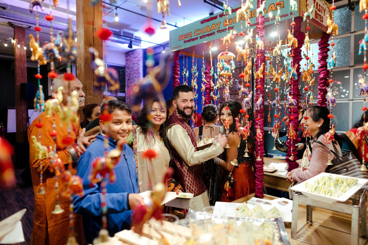 Indian wedding celebration at Terminus 330