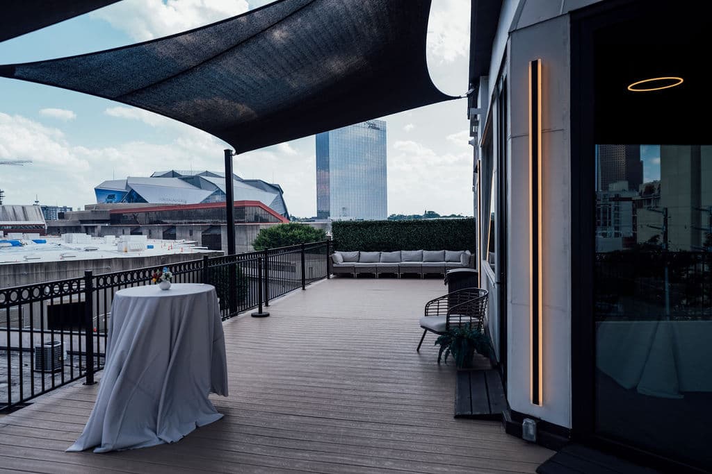 Terminus 330 Rooftop Level with Atlanta skyline views